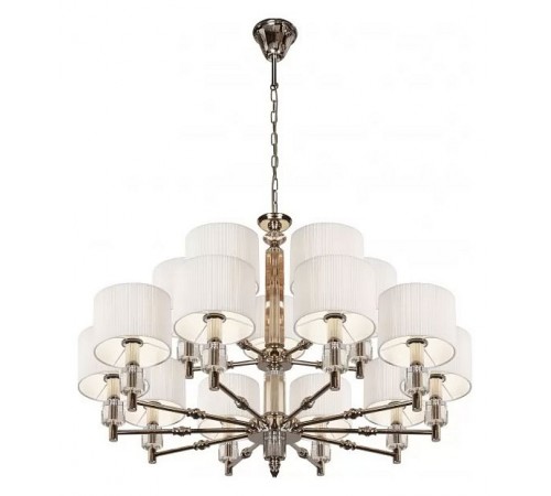 Подвесная люстра iLamp P2404-10+5 Nickel Alexa