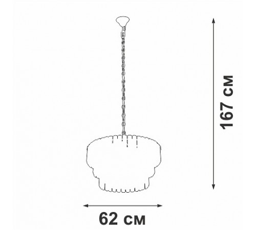 Подвесная люстра Vitaluce V5353-8/11 V5353