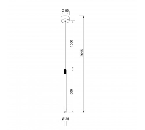 Подвесной светильник Mantra 8970 Moana