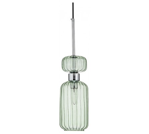 Подвесной светильник Escada 1141/1S Chrome/Green Gloss