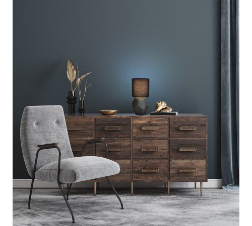 Настольная лампа декоративная Escada 10205/T Black Diona