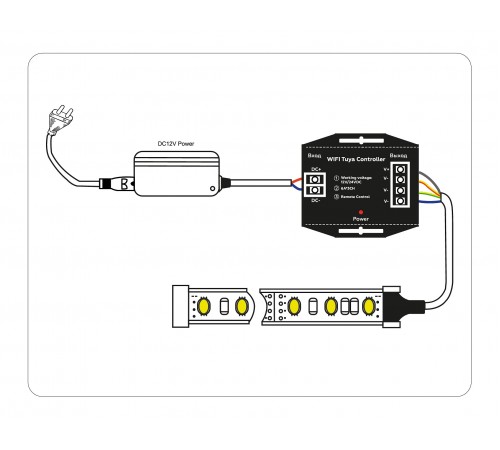 Контроллер-регулятор цвета RGB с пультом ДУ Ambrella Light GS11551 GS
