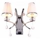 Бра LUMINA DECO LDW 66247-2 WT+CHR Glamour