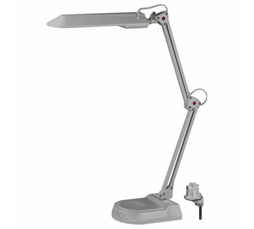 Настольная лампа офисная Эра NL-202-G23-11W-GY NL-202