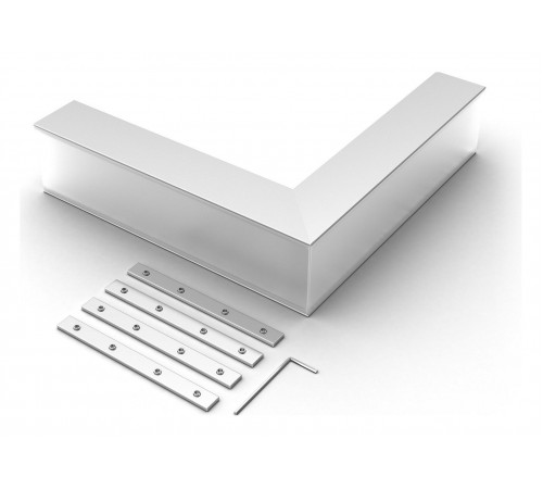 Соединитель угловой L-образный накладной Arlight 030115 S-LUX