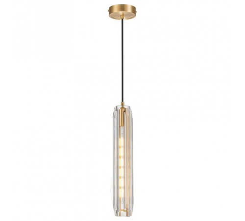 Подвесной светильник Belfast 6133-1 BR CL Gibson