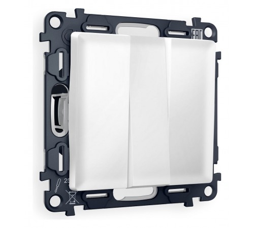 Выключатель трехклавишный без рамки Ambrella Volt MA125010 Quant