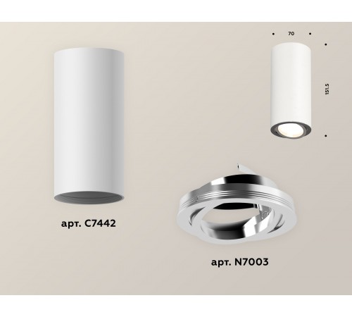 Накладной светильник Ambrella Light XS7442003 XS