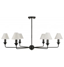 Люстра на штанге MyFar MR2400-6C Leon