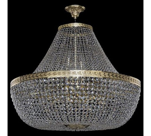 Люстра на штанге Bohemia Ivele Crystal 19111/H1/90IV G 1911