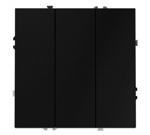 Выключатель трехклавишный без рамки Voltum VLS030108 S70