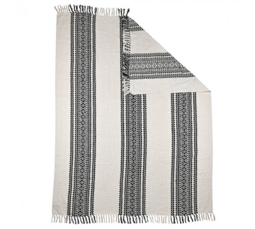 Плед (170x130 см) Longlac EG_420065 белый, черный