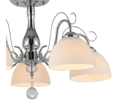 Люстра на штанге Escada 1149/5P Chrome Essay