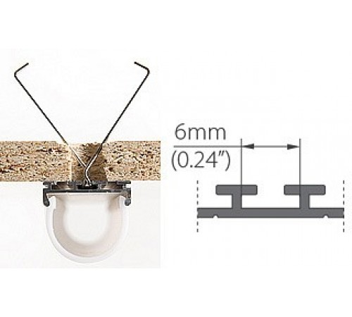 Набор скоб для встраивания профиля Arlight 016030 PLS-GIP