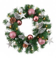 Венок хвойный (40х10 см) Noel 410859