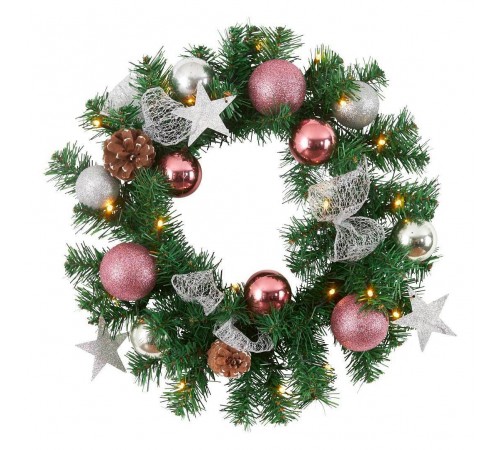 Венок хвойный (40х10 см) Noel 410859