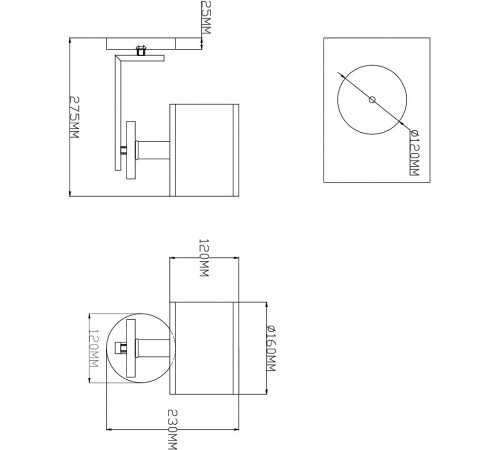 Бра Moderli V2640-1W Trio