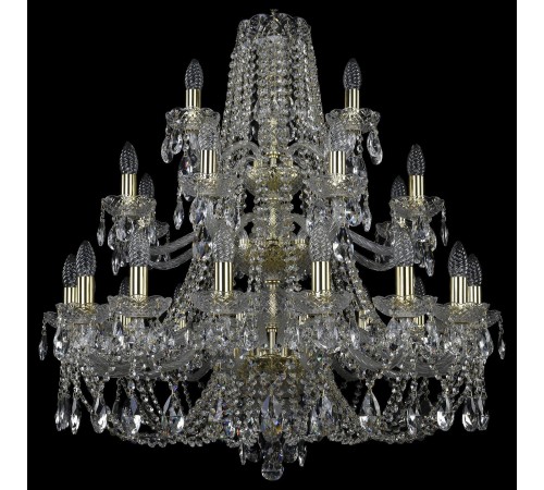 Подвесная люстра Bohemia Art Classic 11.21.16+8+4.300.3d.Gd.Sp 11.21