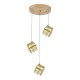 Подвесной светильник Indigo 12048/3P Gold Radioso