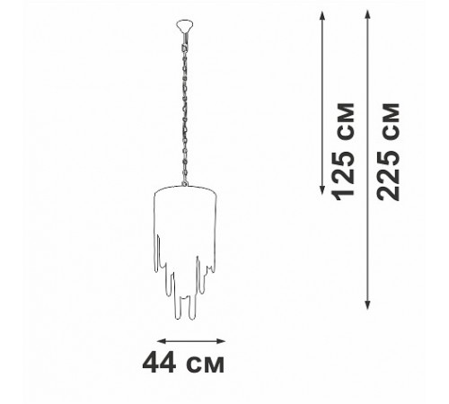 Подвесная люстра Vitaluce V5885-9/7 V5885