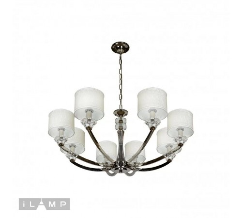 Подвесная люстра iLamp 85175/8 CR Oxford