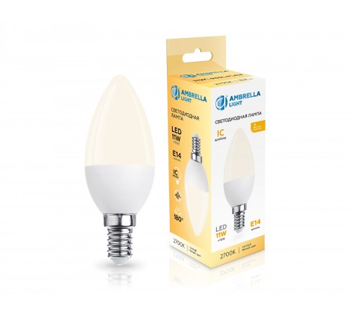 Лампа светодиодная Ambrella Light 371113 C37