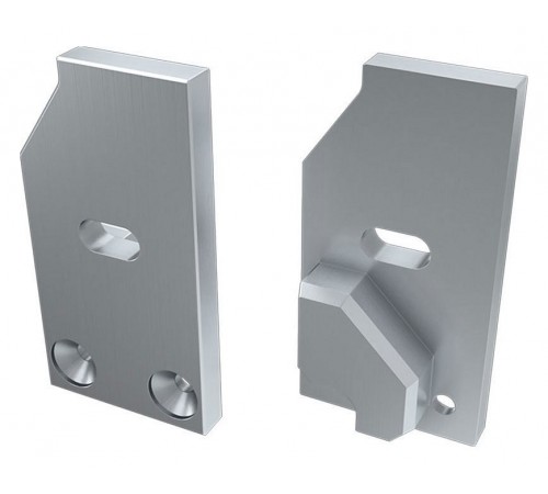 Заглушка для профиля с отверстием правая Arlight 026728 ALM