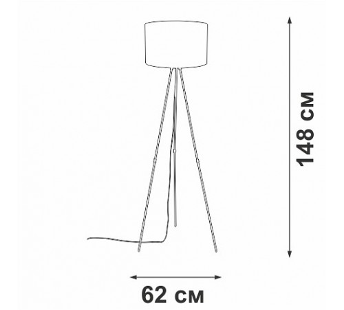 Торшер Vitaluce V2880-1/1P V2880