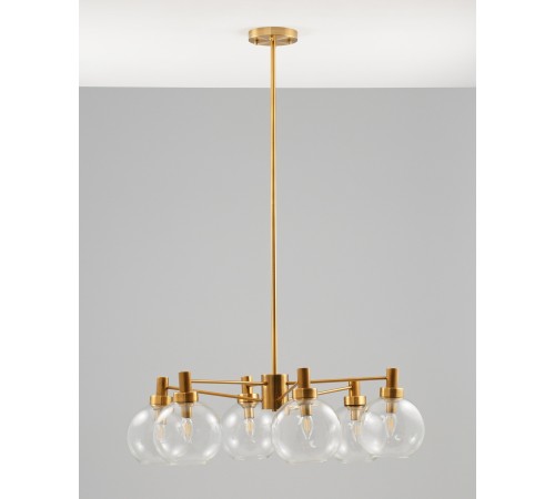 Люстра на штанге Moderli V10340-6P Bizet