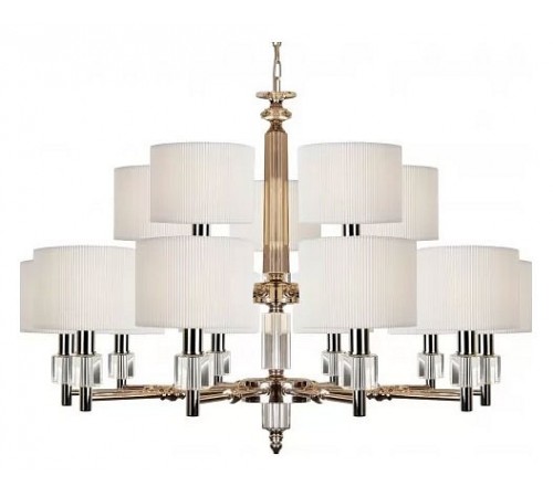 Подвесная люстра iLamp P2404-10+5 Nickel Alexa