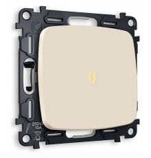 Выключатель проходной одноклавишный с подсветкой без рамки Ambrella Volt MO322030 Quant