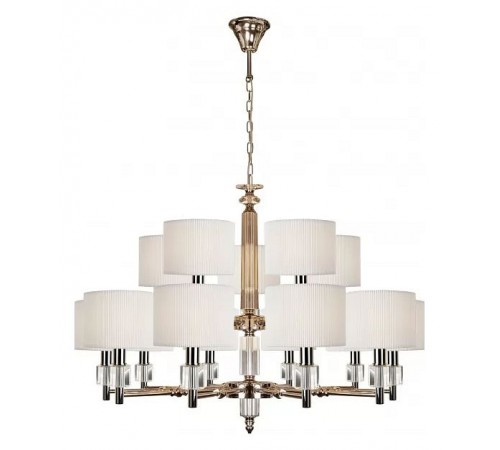 Подвесная люстра iLamp P2404-10+5 Nickel Alexa