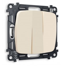 Выключатель трехклавишный без рамки Ambrella Volt MO325010 Quant