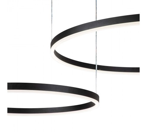 Подвесной светильник Indigo 14001/2P Black Galass