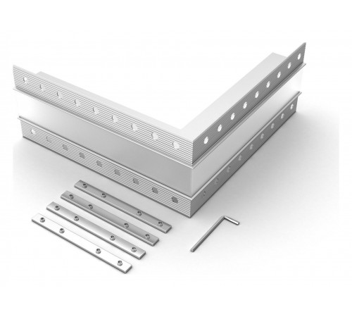Соединитель угловой L-образный накладной Arlight 030096 S-LUX