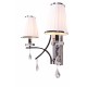 Бра LUMINA DECO LDW 66247-2 WT+CHR Glamour