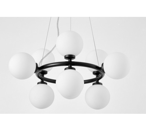 Подвесная люстра LUMINA DECO LDP 6033-9 BK MARSIADA