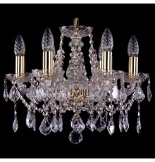 Подвесная люстра Bohemia Ivele Crystal 1413/6/141/G/Leafs 1413