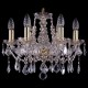 Подвесная люстра Bohemia Ivele Crystal 1413/6/141/G/Leafs 1413