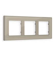 Рамка на 3 поста Ambrella Volt AF580363 Arctic