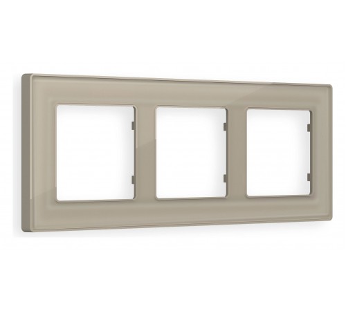 Рамка на 3 поста Ambrella Volt AF580363 Arctic