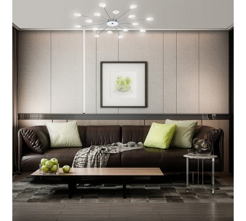 Потолочная люстра Escada 2109/16 Chrome Starfall