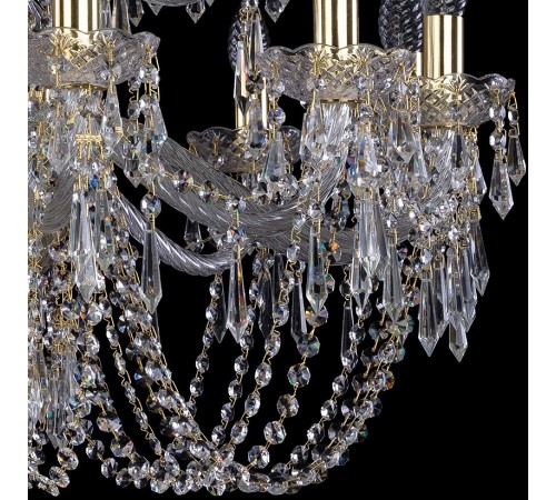 Подвесная люстра Bohemia Art Classic 11.23.12+6.300.2d.Gd.Dr 11.23