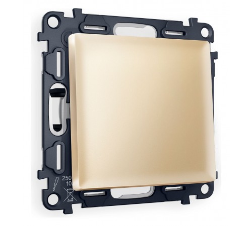 Выключатель перекрестный одноклавишный без рамки Ambrella Volt MA601030 Quant