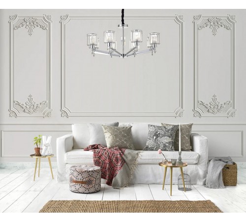 Подвесная люстра Escada 691/8S (Chrome) Adorn