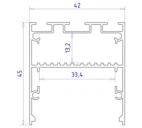 Короб накладной Ambrella Light GP3050AL Profile System GP