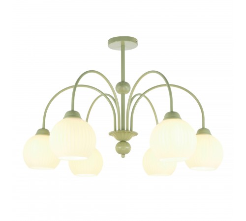 Люстра на штанге MyFar MR2271-6С Flora