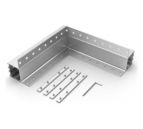 Соединитель угловой L-образный накладной Arlight 030100 S-LUX