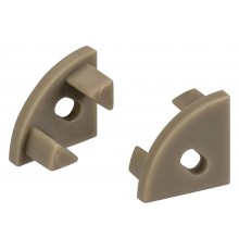 Набор заглушек для профиля с отверстием Arlight 038368 SL-KANT