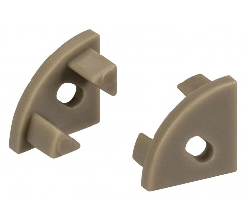 Набор заглушек для профиля с отверстием Arlight 038368 SL-KANT